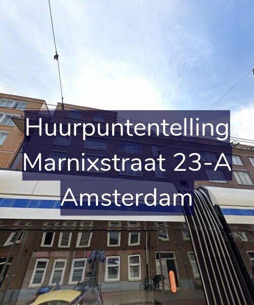 Foto gevel Huurpuntentelling voor Marnixstraat 23-A, Amsterdam