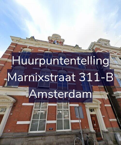 Foto gevel Huurpuntentelling voor Marnixstraat 311-B, Amsterdam