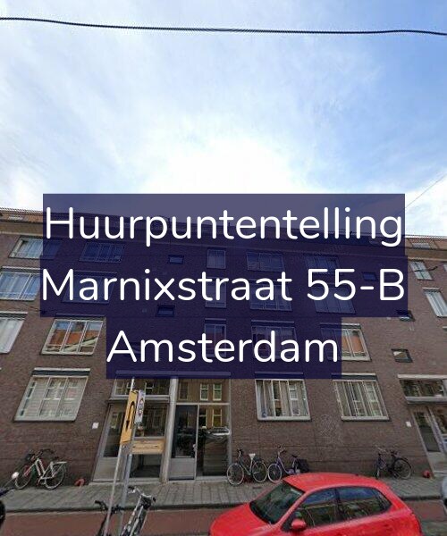 Foto gevel Huurpuntentelling voor Marnixstraat 55-B, Amsterdam