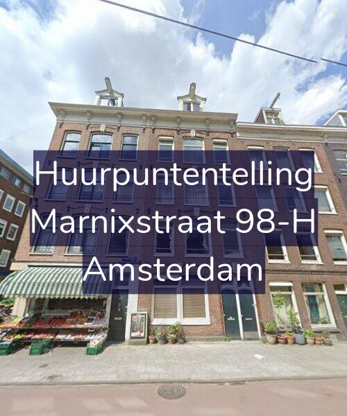 Foto gevel Huurpuntentelling voor Marnixstraat 98-H, Amsterdam