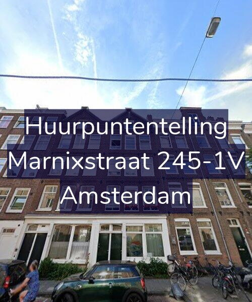 Foto gevel Huurpuntentelling voor Marnixstraat 245-1V, Amsterdam