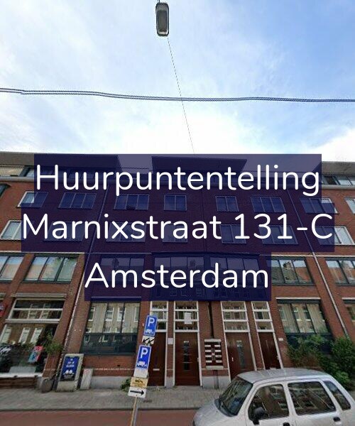 Foto gevel Huurpuntentelling voor Marnixstraat 131-C, Amsterdam