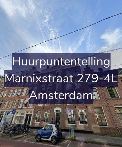 Foto gevel Huurpuntentelling voor Marnixstraat 279-4L, Amsterdam