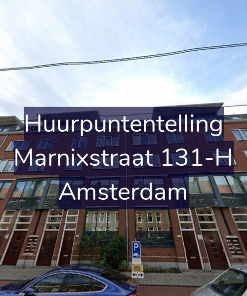 Foto gevel Huurpuntentelling voor Marnixstraat 131-H, Amsterdam