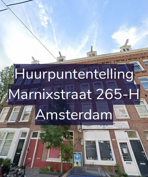 Foto gevel Huurpuntentelling voor Marnixstraat 265-H, Amsterdam