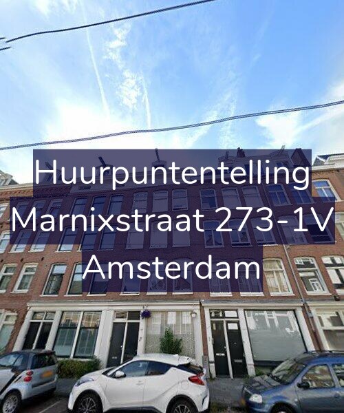 Foto gevel Huurpuntentelling voor Marnixstraat 273-1V, Amsterdam