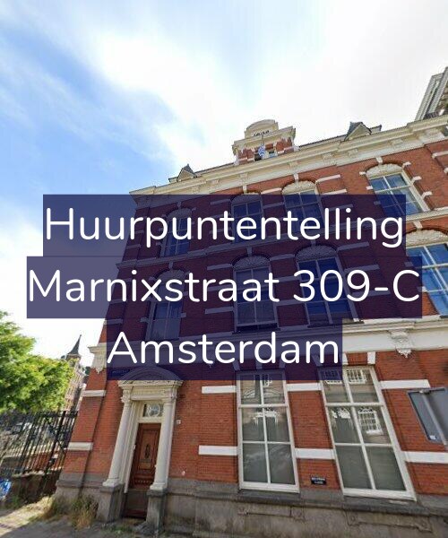 Foto gevel Huurpuntentelling voor Marnixstraat 309-C, Amsterdam