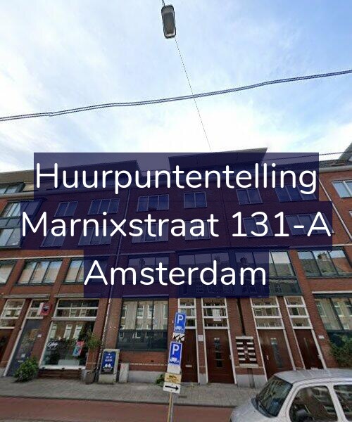 Foto gevel Huurpuntentelling voor Marnixstraat 131-A, Amsterdam