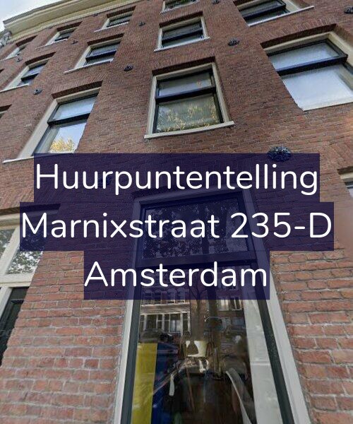 Foto gevel Huurpuntentelling voor Marnixstraat 235-D, Amsterdam