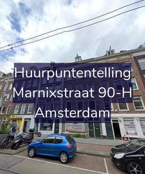 Foto gevel Huurpuntentelling voor Marnixstraat 90-H, Amsterdam
