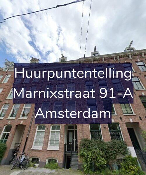 Foto gevel Huurpuntentelling voor Marnixstraat 91-A, Amsterdam
