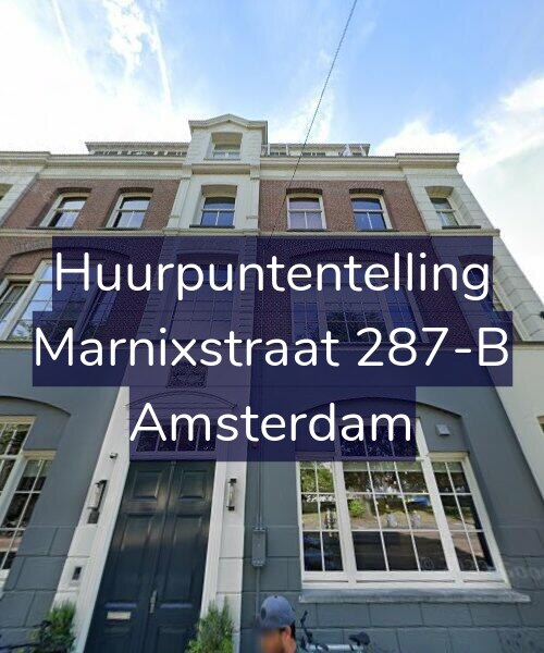 Foto gevel Huurpuntentelling voor Marnixstraat 287-B, Amsterdam