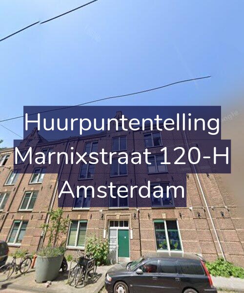 Foto gevel Huurpuntentelling voor Marnixstraat 120-H, Amsterdam