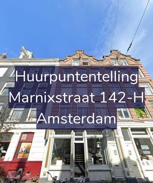 Foto gevel Huurpuntentelling voor Marnixstraat 142-H, Amsterdam