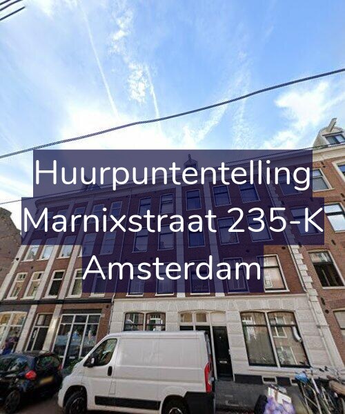 Foto gevel Huurpuntentelling voor Marnixstraat 235-K, Amsterdam