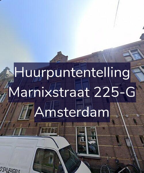 Foto gevel Huurpuntentelling voor Marnixstraat 225-G, Amsterdam