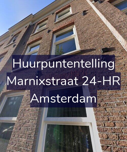Foto gevel Huurpuntentelling voor Marnixstraat 24-HR, Amsterdam