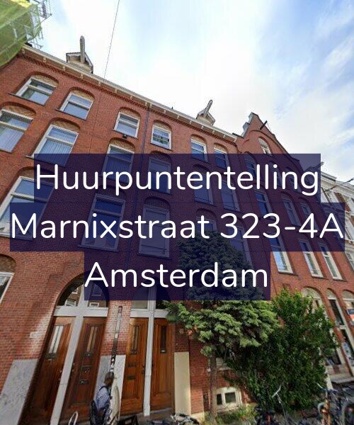 Foto gevel Huurpuntentelling voor Marnixstraat 323-4A, Amsterdam