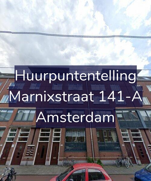 Foto gevel Huurpuntentelling voor Marnixstraat 141-A, Amsterdam
