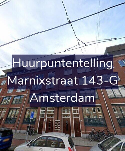Foto gevel Huurpuntentelling voor Marnixstraat 143-G, Amsterdam