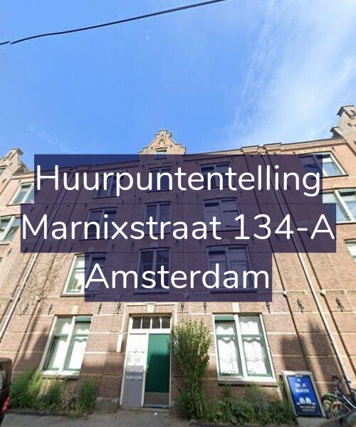 Foto gevel Huurpuntentelling voor Marnixstraat 134-A, Amsterdam
