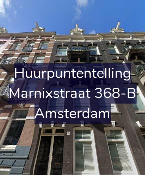 Foto gevel Huurpuntentelling voor Marnixstraat 368-B, Amsterdam