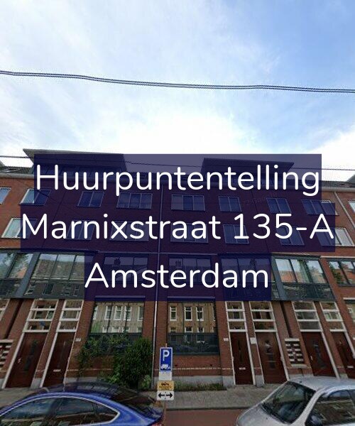 Foto gevel Huurpuntentelling voor Marnixstraat 135-A, Amsterdam