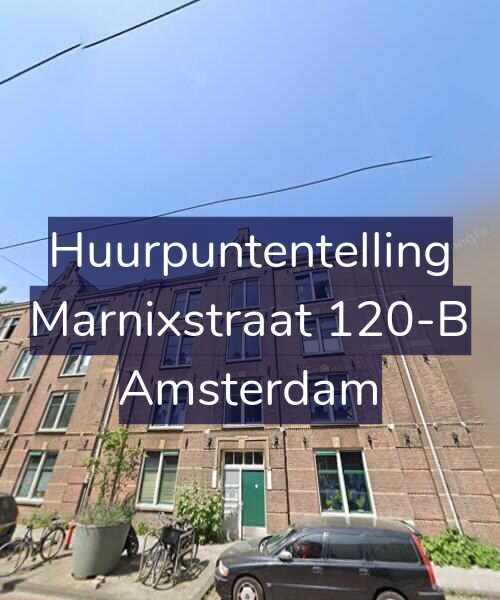 Foto gevel Huurpuntentelling voor Marnixstraat 120-B, Amsterdam