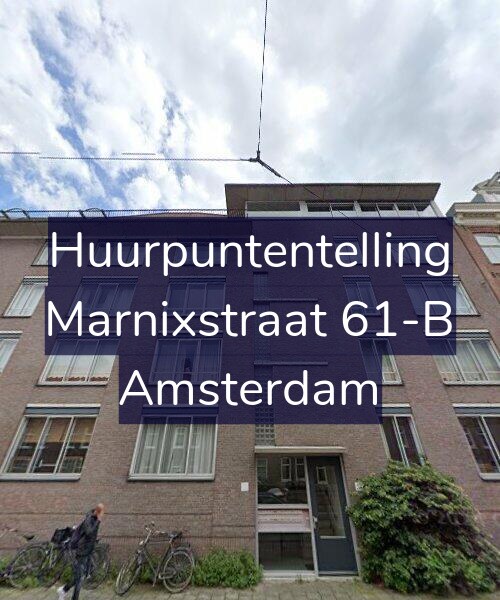 Foto gevel Huurpuntentelling voor Marnixstraat 61-B, Amsterdam