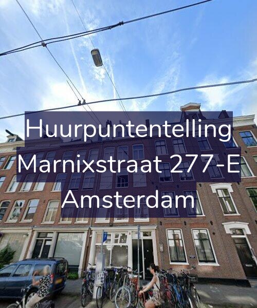 Foto gevel Huurpuntentelling voor Marnixstraat 277-E, Amsterdam