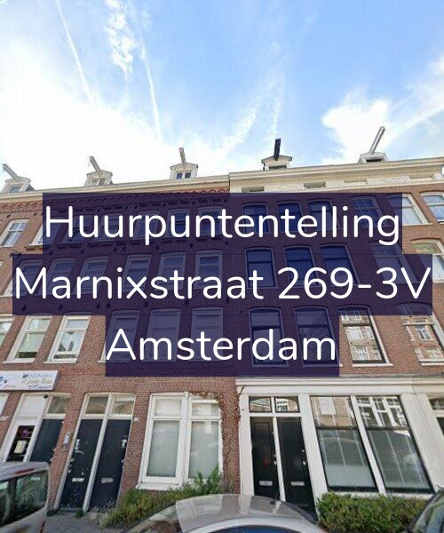 Foto gevel Huurpuntentelling voor Marnixstraat 269-3V, Amsterdam