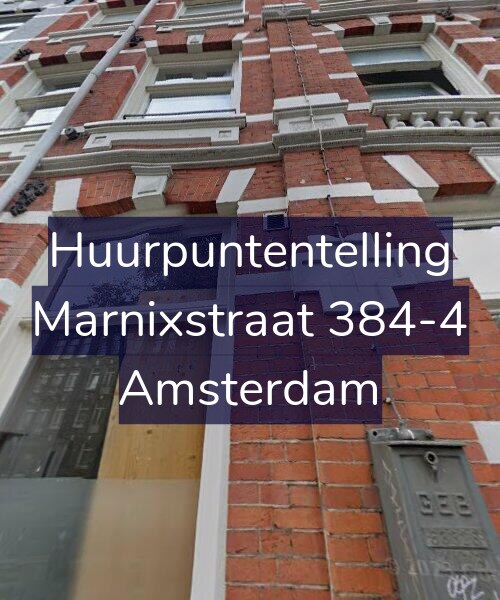 Foto gevel Huurpuntentelling voor Marnixstraat 384-4, Amsterdam