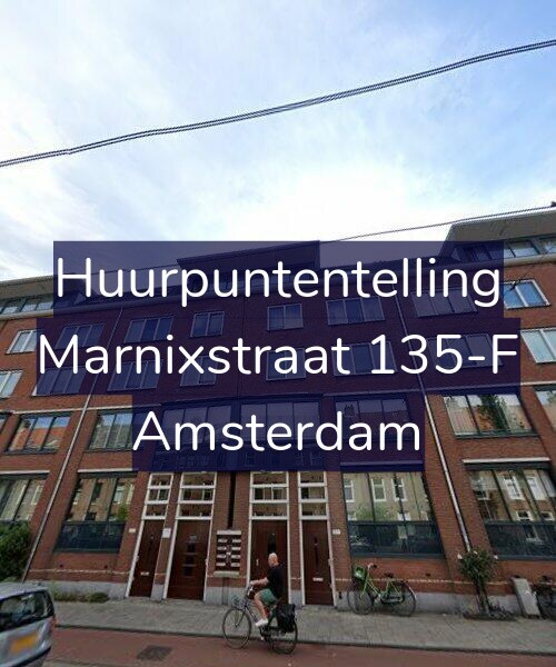 Foto gevel Huurpuntentelling voor Marnixstraat 135-F, Amsterdam