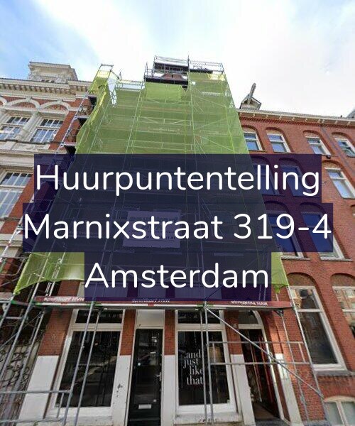Foto gevel Huurpuntentelling voor Marnixstraat 319-4, Amsterdam