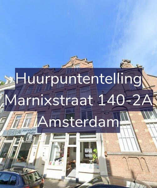 Foto gevel Huurpuntentelling voor Marnixstraat 140-2A, Amsterdam