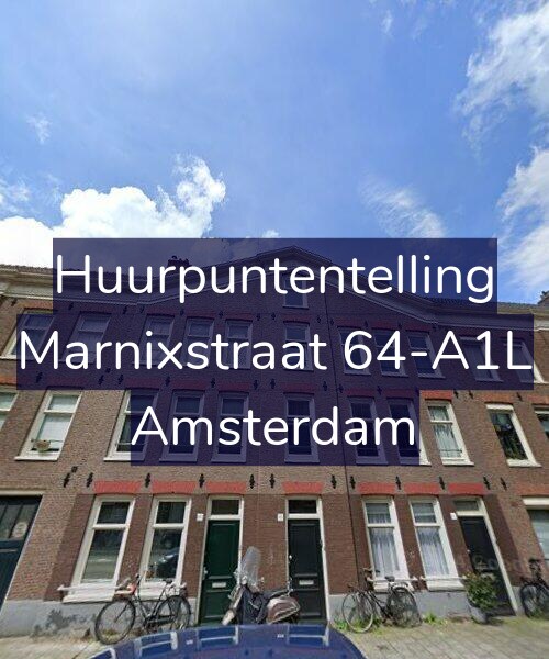 Foto gevel Huurpuntentelling voor Marnixstraat 64-A1L, Amsterdam