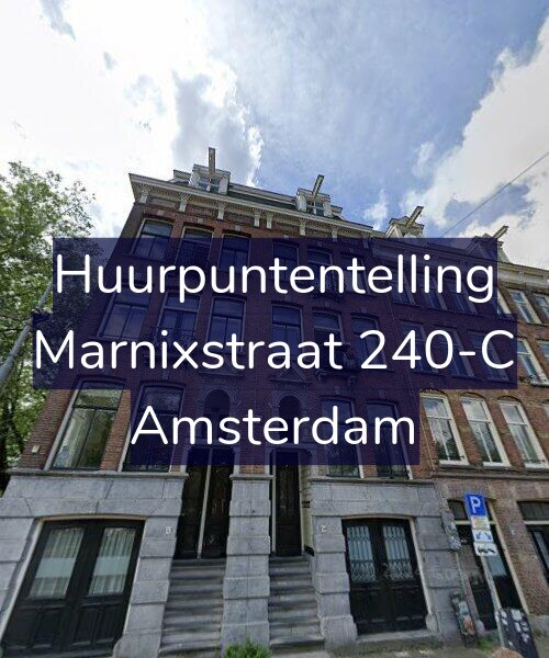 Foto gevel Huurpuntentelling voor Marnixstraat 240-C, Amsterdam