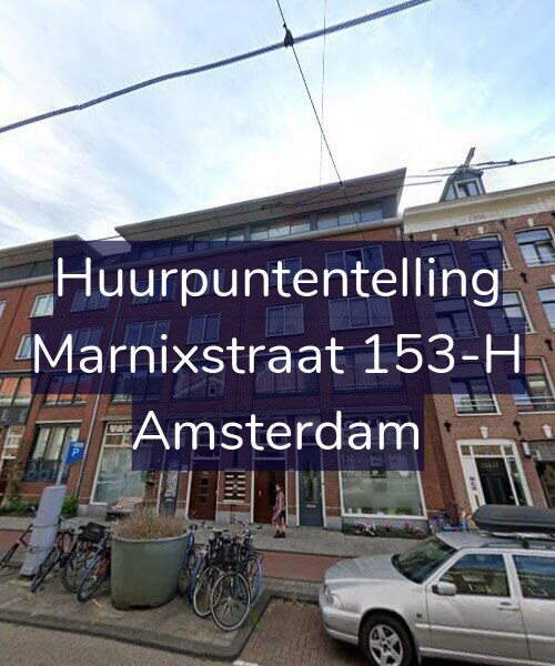 Foto gevel Huurpuntentelling voor Marnixstraat 153-H, Amsterdam