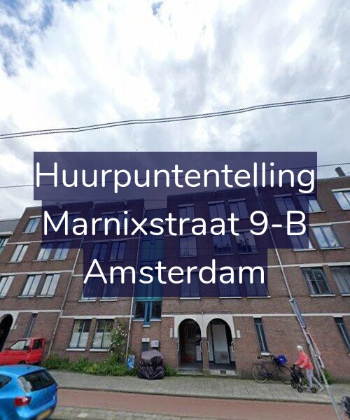 Foto gevel Huurpuntentelling voor Marnixstraat 9-B, Amsterdam