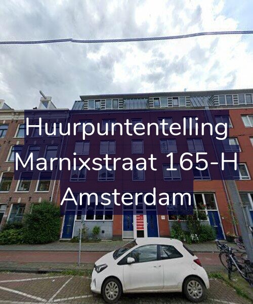 Foto gevel Huurpuntentelling voor Marnixstraat 165-H, Amsterdam
