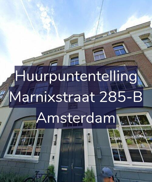 Foto gevel Huurpuntentelling voor Marnixstraat 285-B, Amsterdam