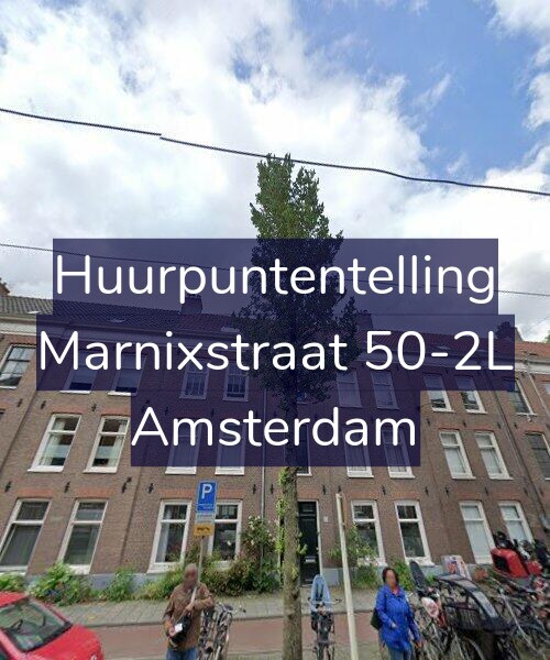 Foto gevel Huurpuntentelling voor Marnixstraat 50-2L, Amsterdam
