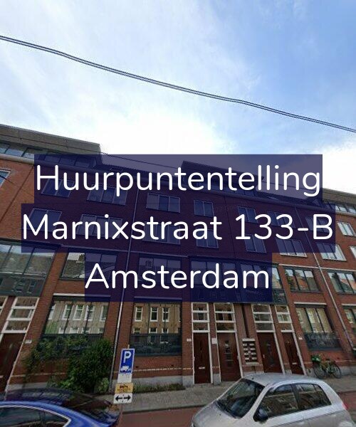 Foto gevel Huurpuntentelling voor Marnixstraat 133-B, Amsterdam