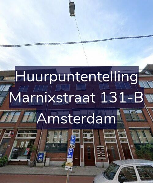 Foto gevel Huurpuntentelling voor Marnixstraat 131-B, Amsterdam