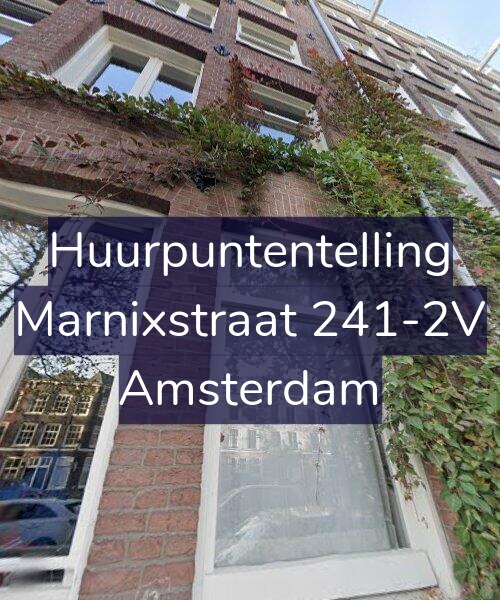 Foto gevel Huurpuntentelling voor Marnixstraat 241-2V, Amsterdam