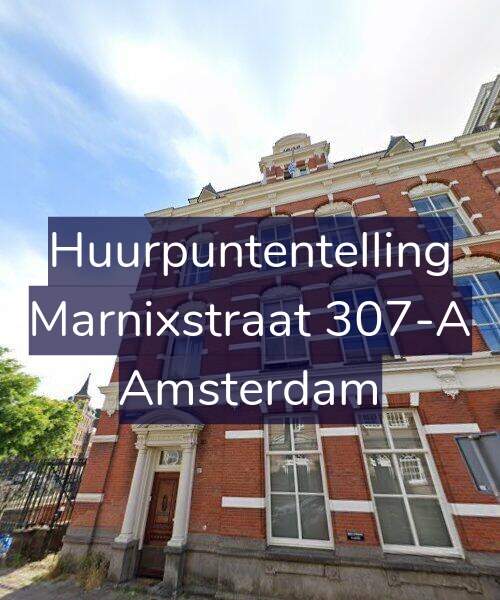 Foto gevel Huurpuntentelling voor Marnixstraat 307-A, Amsterdam