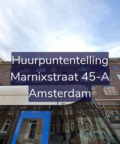 Foto gevel Huurpuntentelling voor Marnixstraat 45-A, Amsterdam
