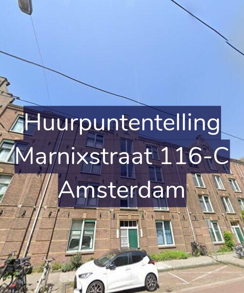 Foto gevel Huurpuntentelling voor Marnixstraat 116-C, Amsterdam