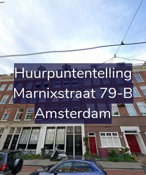 Foto gevel Huurpuntentelling voor Marnixstraat 79-B, Amsterdam