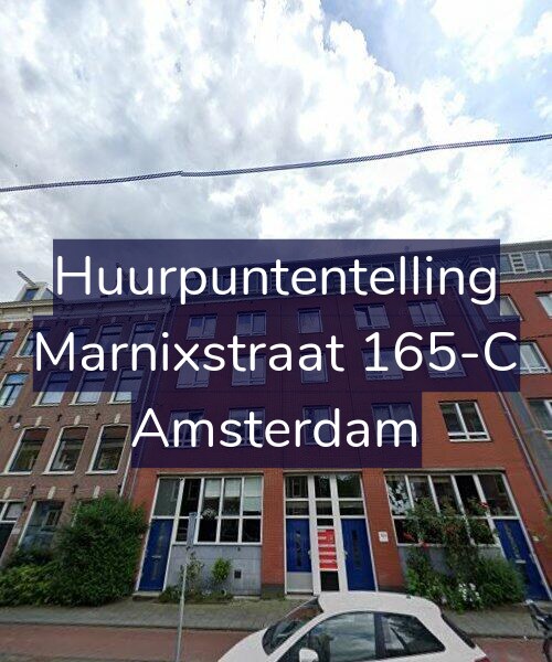 Foto gevel Huurpuntentelling voor Marnixstraat 165-C, Amsterdam